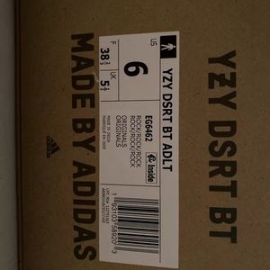 Yeezy Desert Boot size 6
